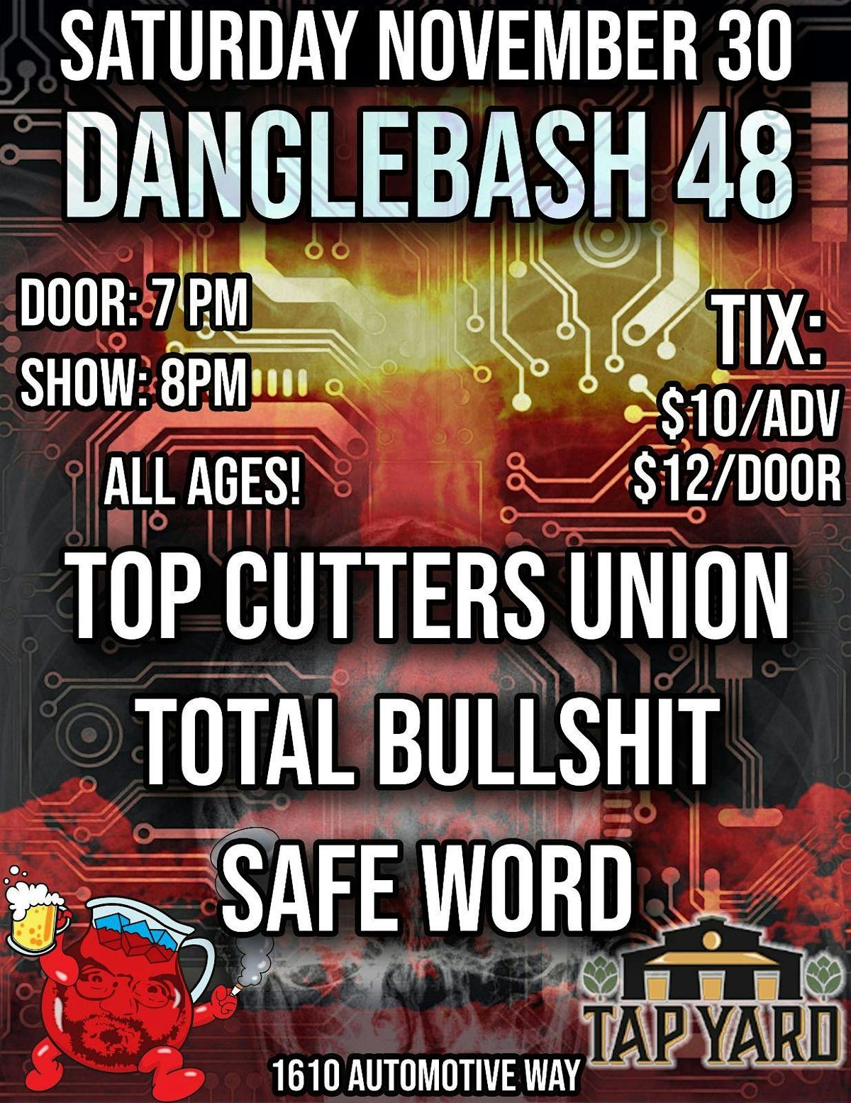 Danglebash 48 LIVE @ Tap Yard