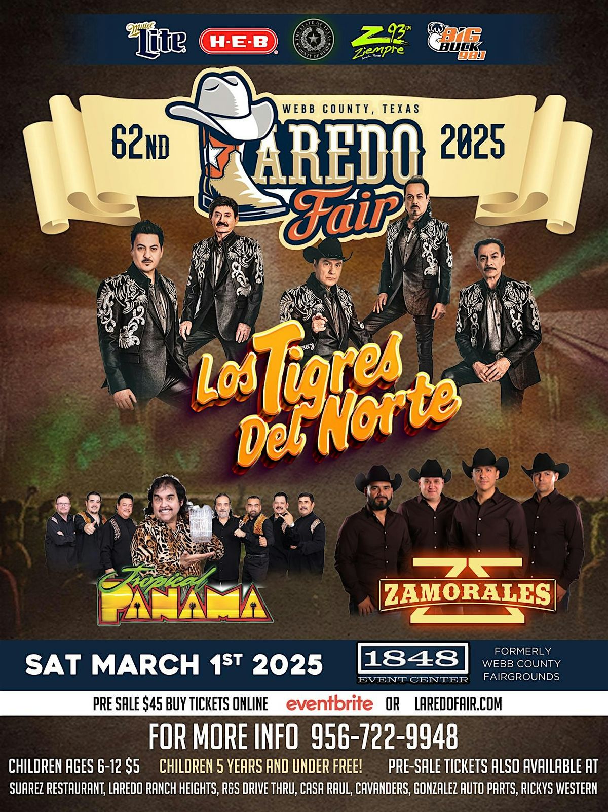 62nd Annual Laredo Fair - SATURDAY