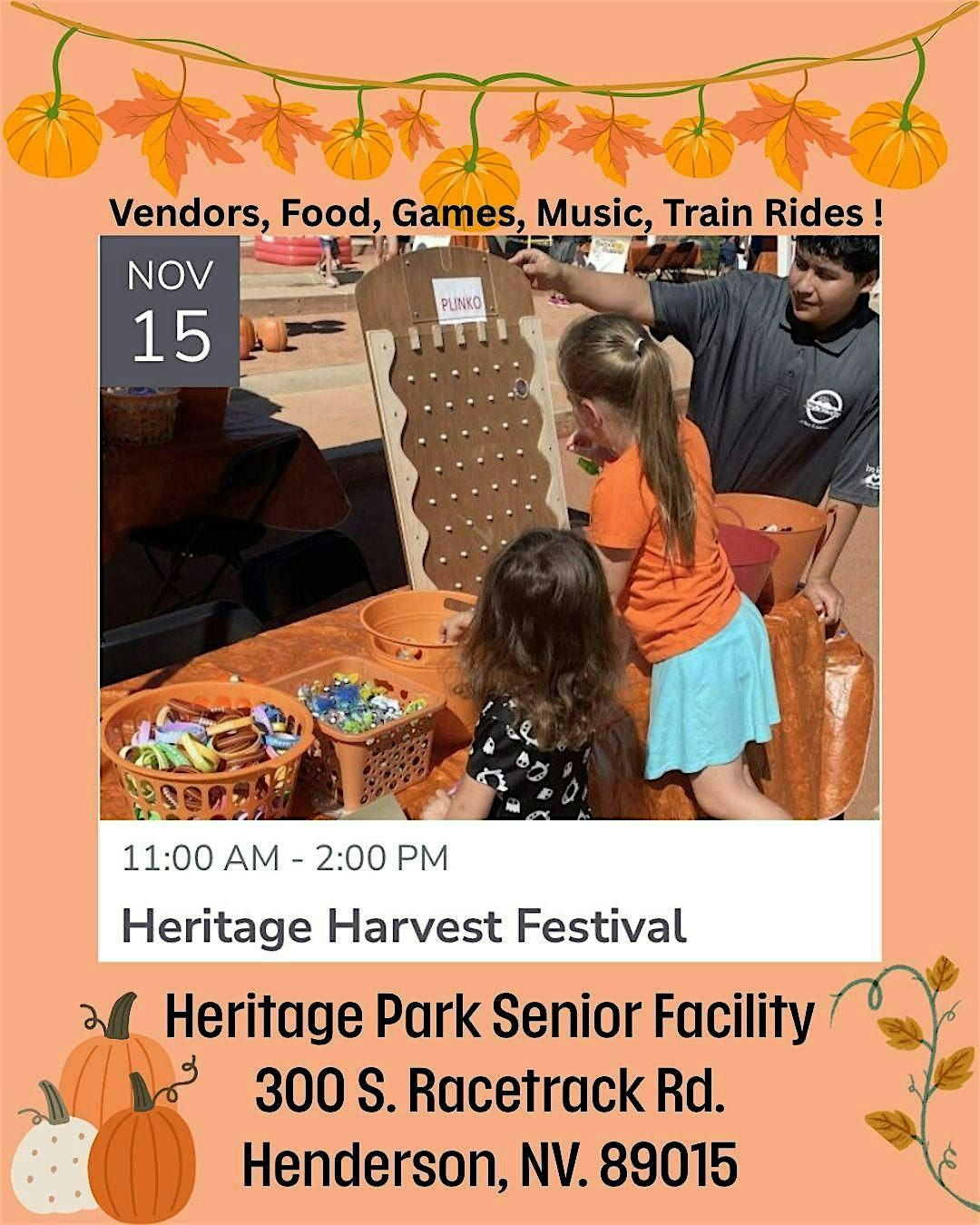 Heritage Harvest Festival 2025 Henderson Nevada
