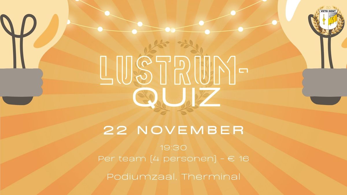 Lustrumquiz | Veto Gent