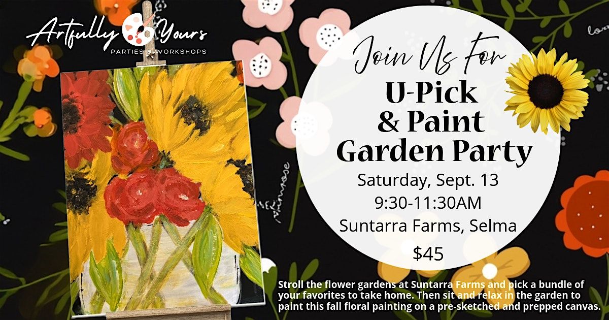 U-Pick & Paint Garden Party