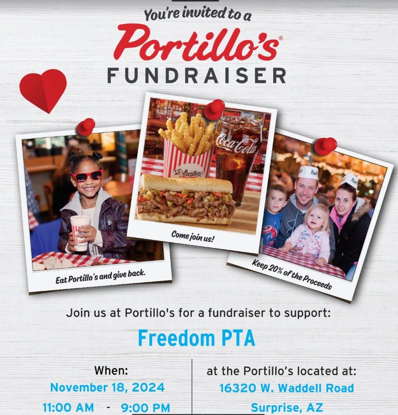 Portillos Spirit Night