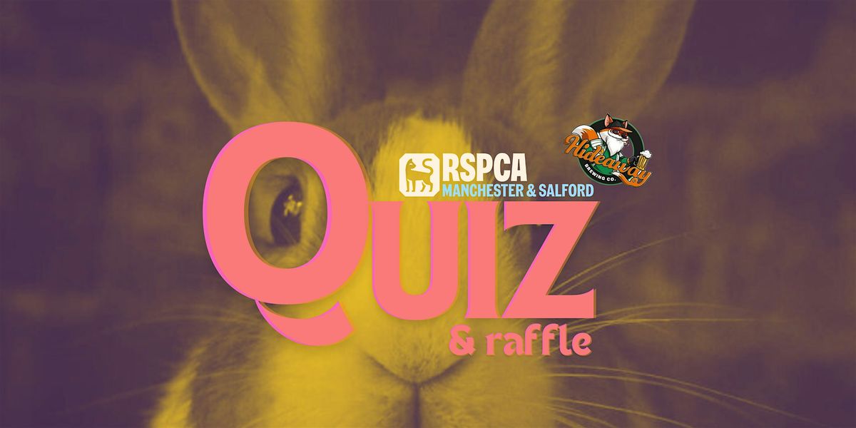 RSPCA Pub Quiz & Raffle