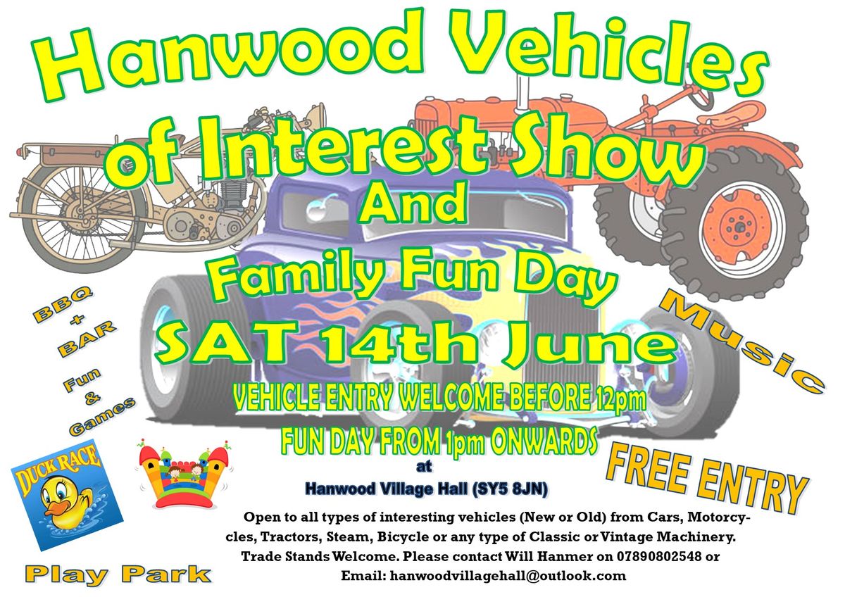 Vehicles Of Interest Show & Family Fun Day