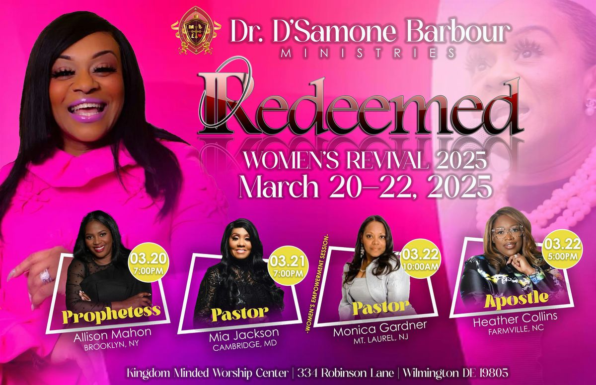 "REDEEMED  Women`s Revival