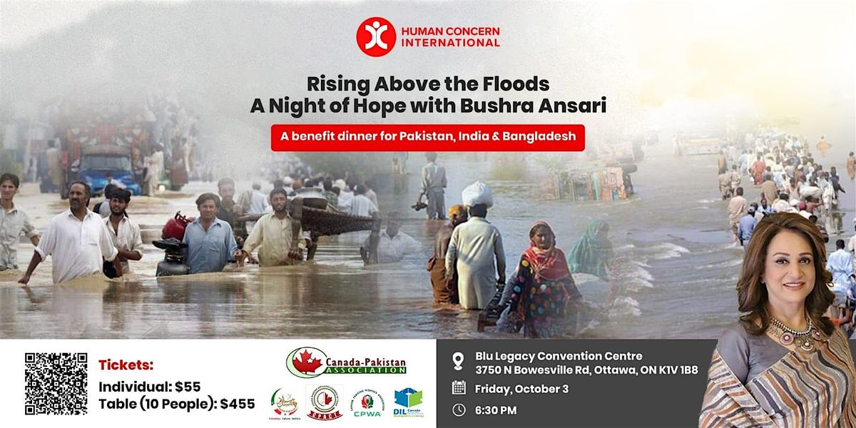 Rising Above the Floods: A Night of Hope with Bushra Ansari