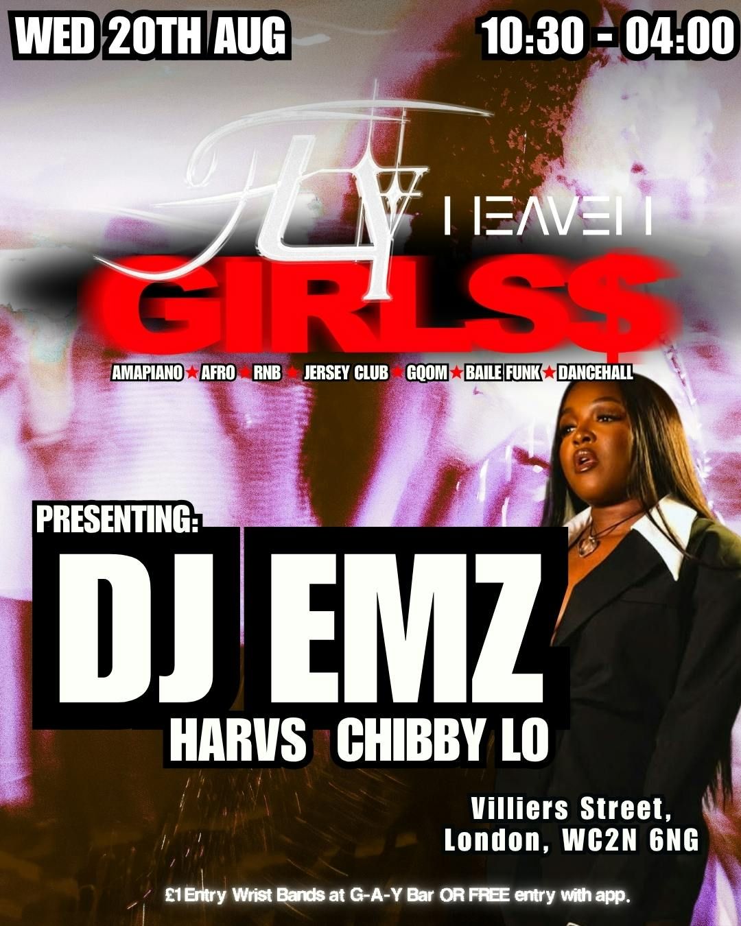 FLY GIRLS$ X DJ EMZ