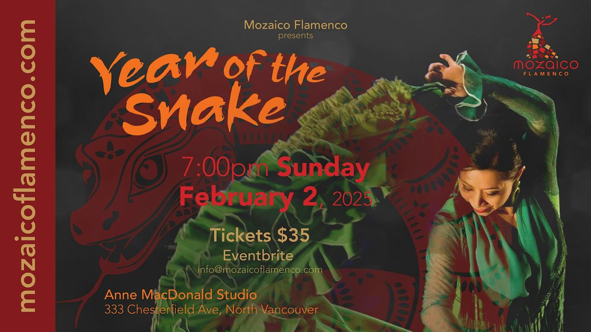 Mozaico Flamenco presents "Year of the Snake"