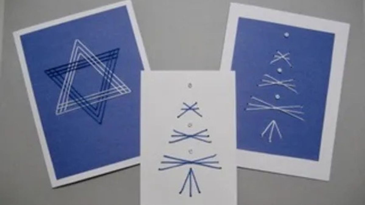 Hand-Stitched Holiday Cards with Carol Brown