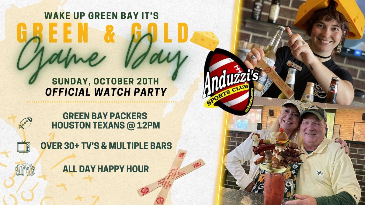 Official Watch Party: Green Bay Packers vs. Houston Texans