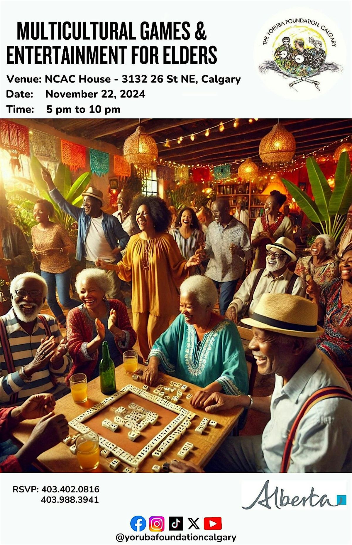 Multicultural Games & Entertainment for Elders