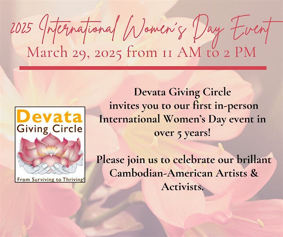 Devata Giving Circle - 2025 International Women's Day