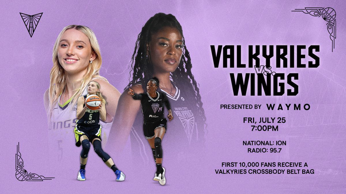Dallas Wings at Golden State Valkyries at Chase Center