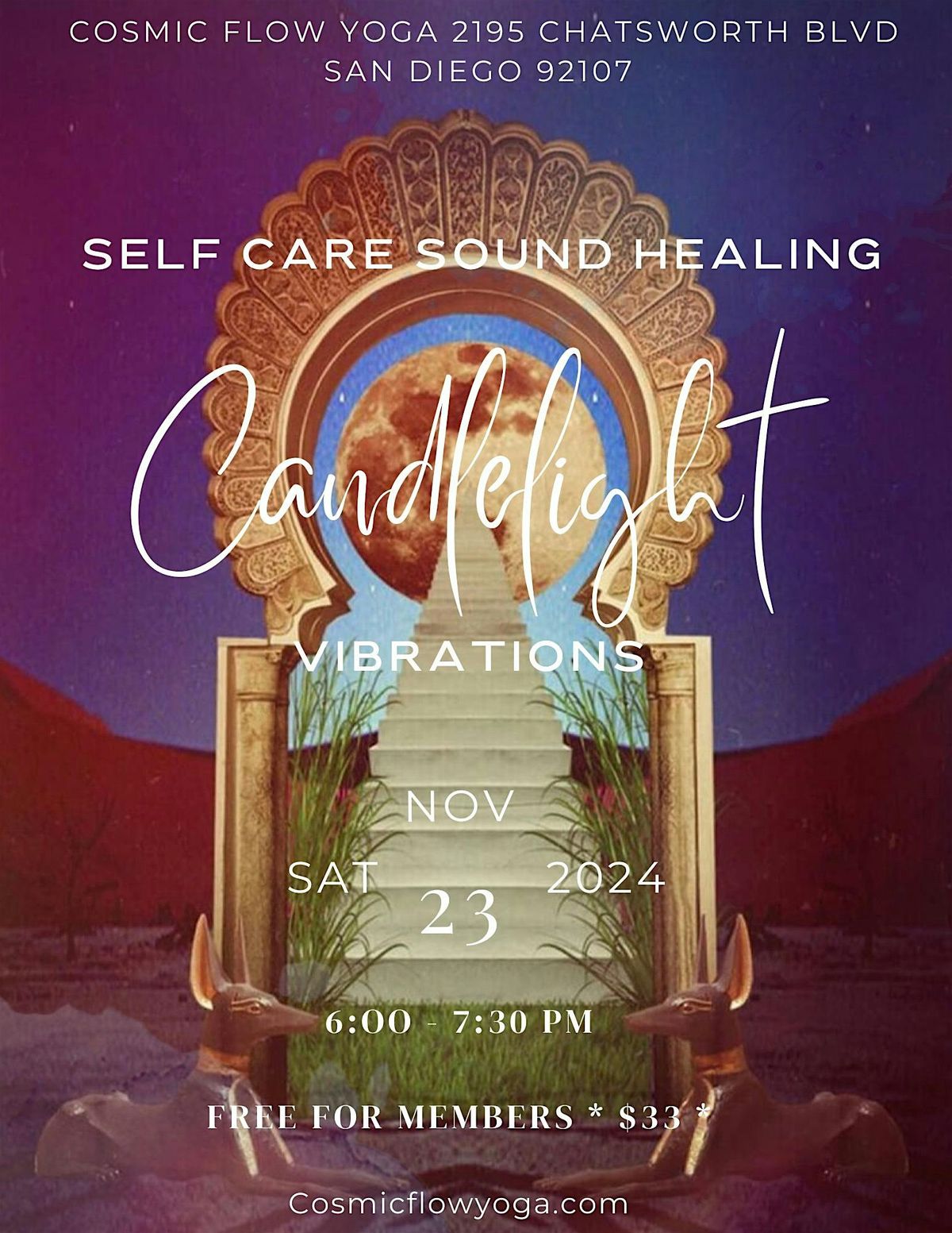 Candlelight Vibrations- Self care sound healing