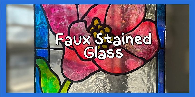 Faux Stained Glass at Mochinut LP