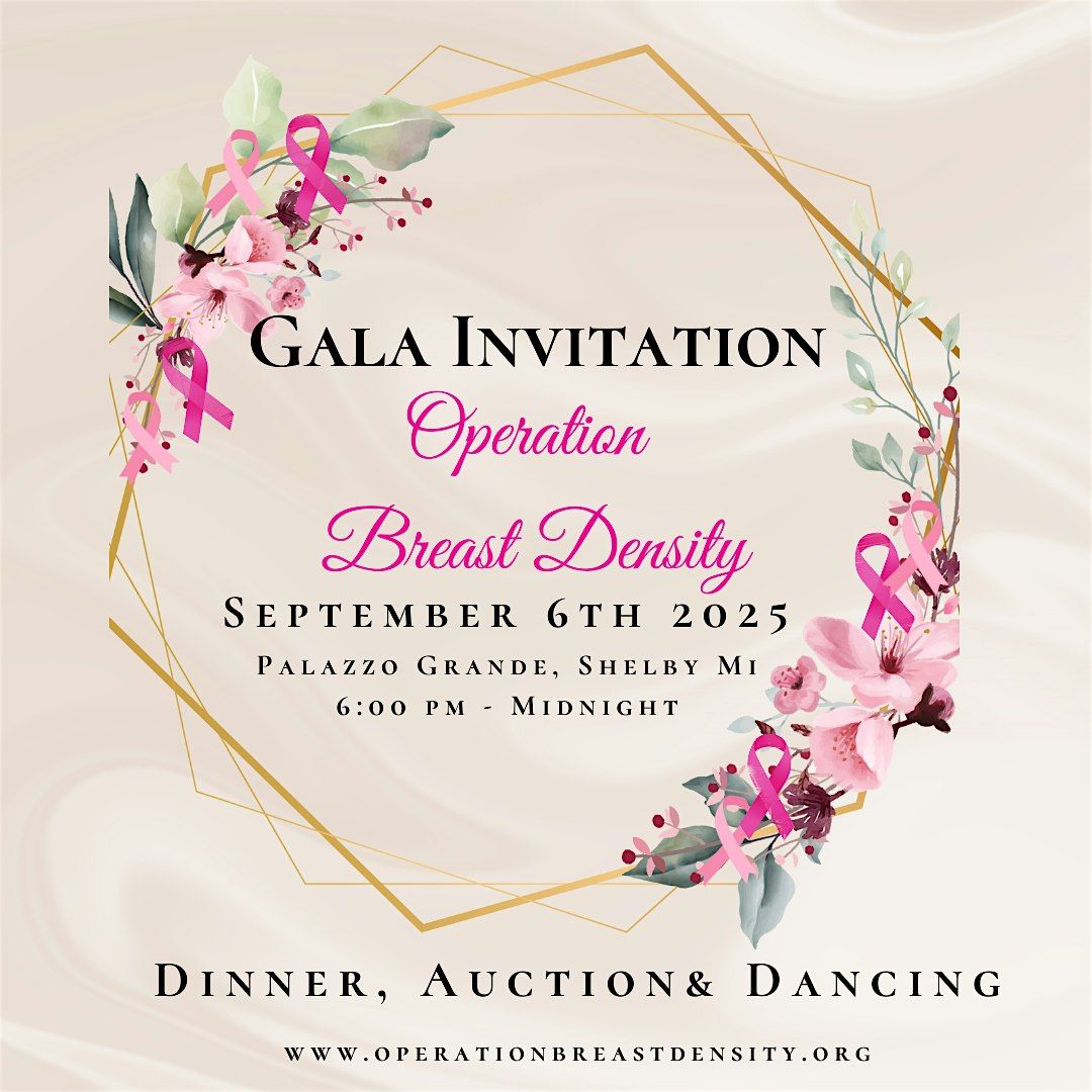 Operation Breast Density Gala 2025