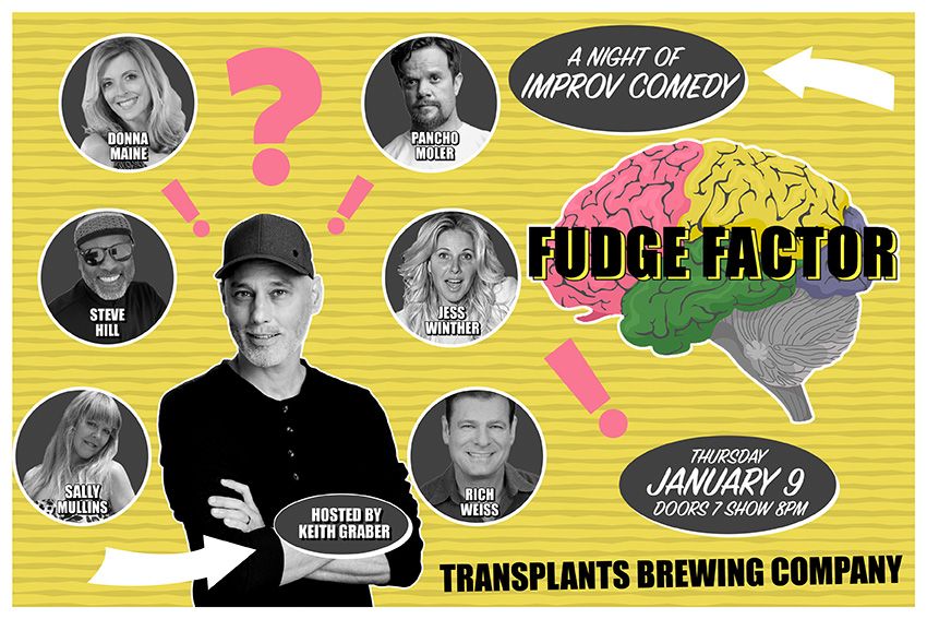 FREE SHOW: Fudge Factor - Live Improv Comedy