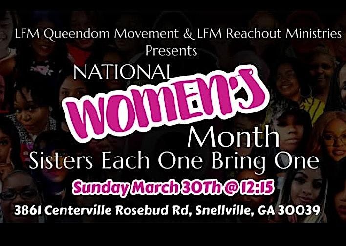 Women's Day @ Love and Faith Ministries