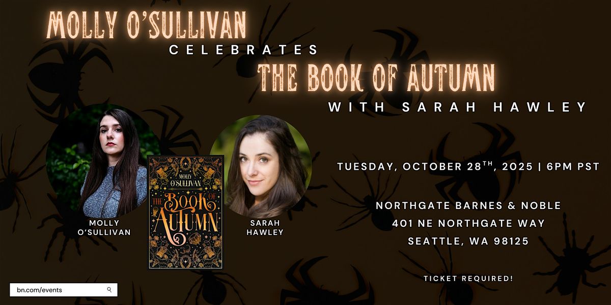 Molly O'Sullivan celebrates THE BOOK OF AUTUMN at B&N Northgate