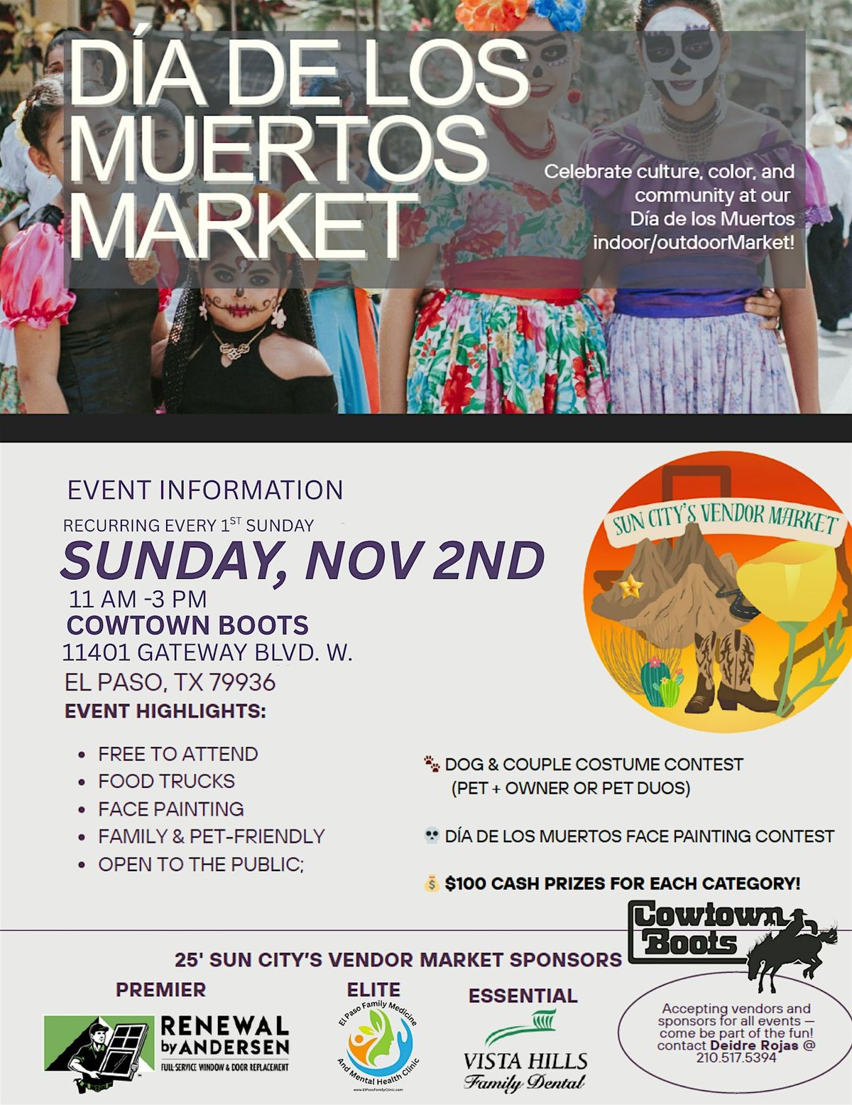 Muertos Market @ Cowtown Boots \u2013 Pet Friendly!