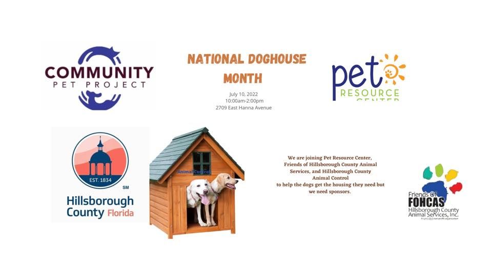 NATIONAL DOGHOUSE MONTH