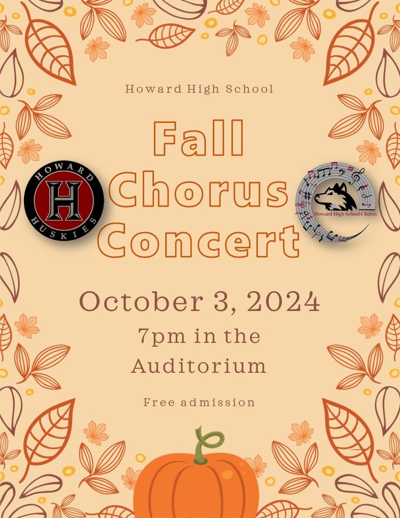 Fall Chorus Concert