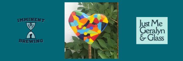 Glass Heart Workshop with Just Me Geralyn