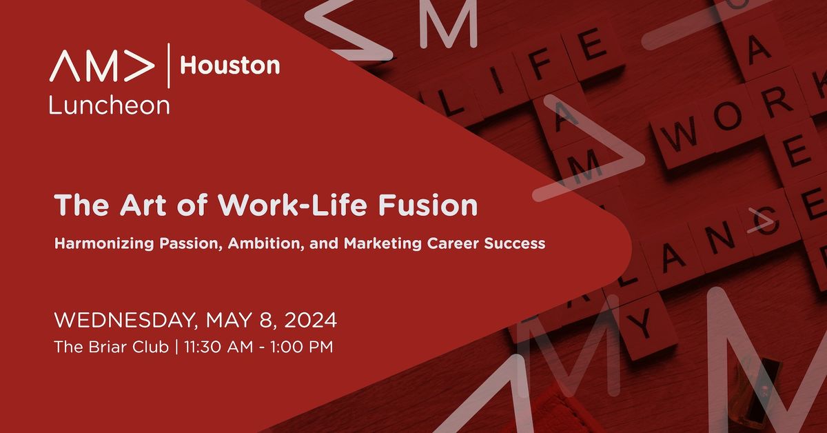 The Art of Work-Life Fusion: Harmonizing Passion, Ambition, and Marketing Career Success