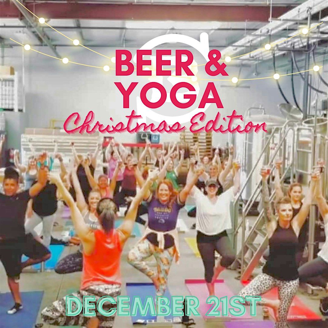 Beer Yoga Christmas Edition!