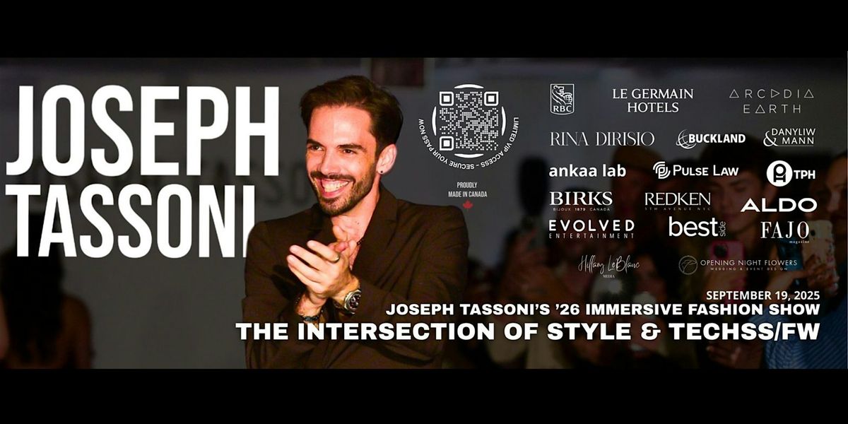 The Intersection of Style & Tech  |  Joseph Tassoni\u2019s SS\/FW \u201926 RUNWAY SHOW