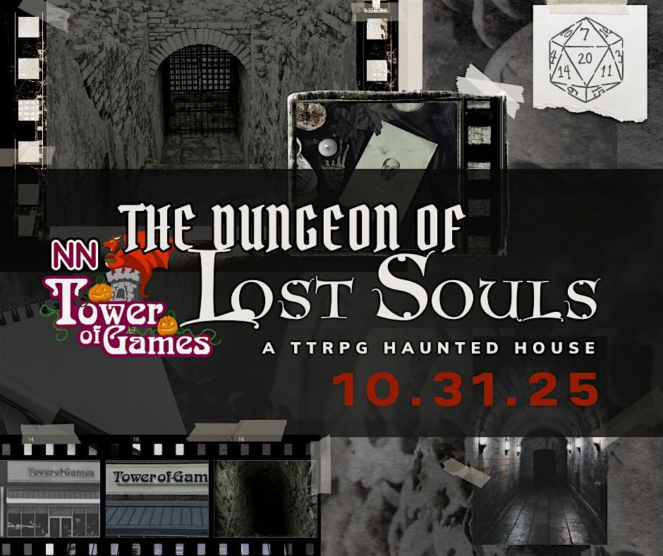 TTRPG Haunted House: The Dungeon of Lost Souls
