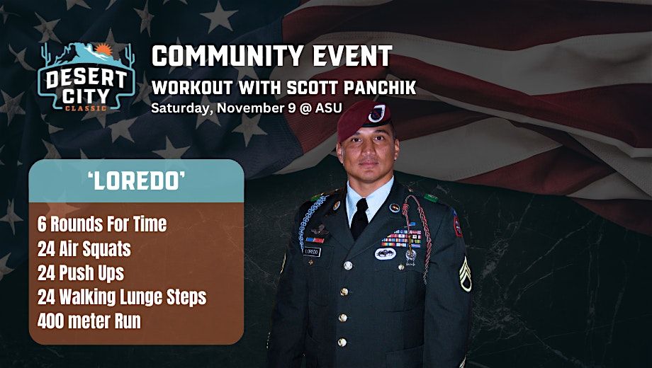 Desert City Community Event with Scott Panchik