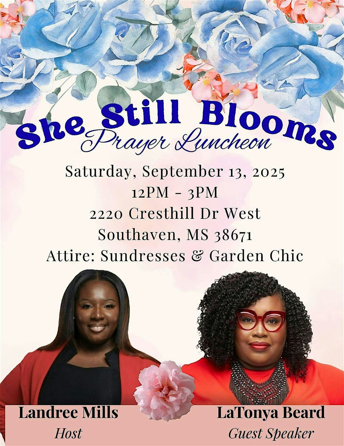 She Still Bloom Prayer Luncheon