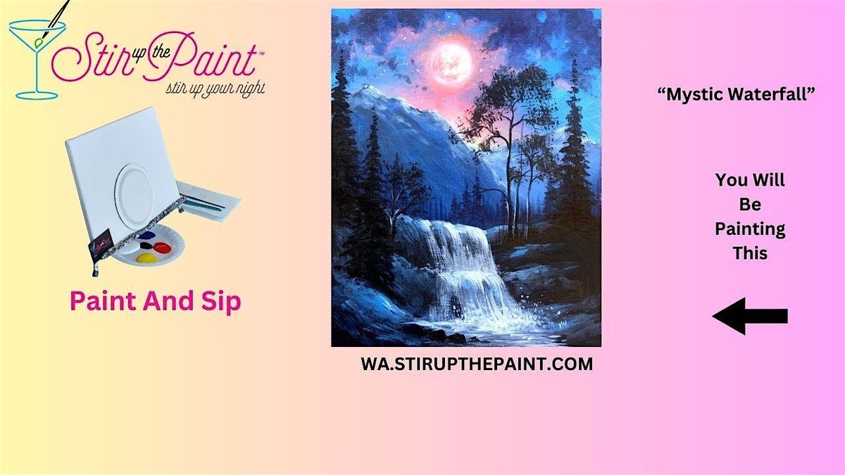 Seattle Paint and Sip, Paint Party, Paint Night  With Stir Up The Paint