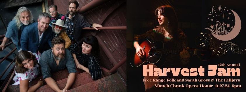 Harvest Jam with Sarah Gross & the Killjoys and Free Range Folk! 