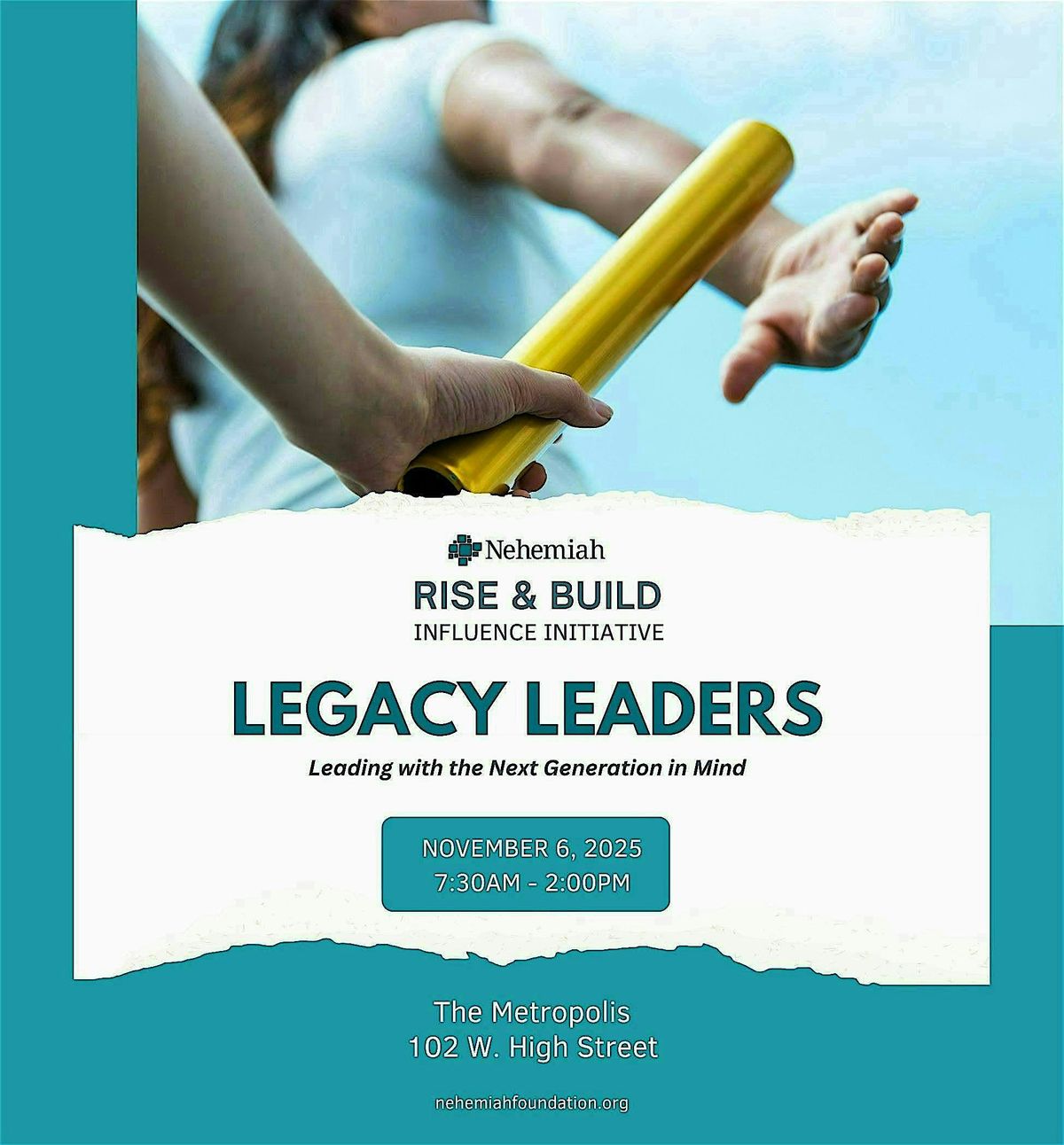 Nehemiah "Rise and Build" - Leadership Breakfast and SUMMIT