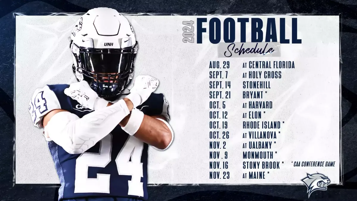 Parking Villanova Wildcats at New Hampshire Wildcats Football