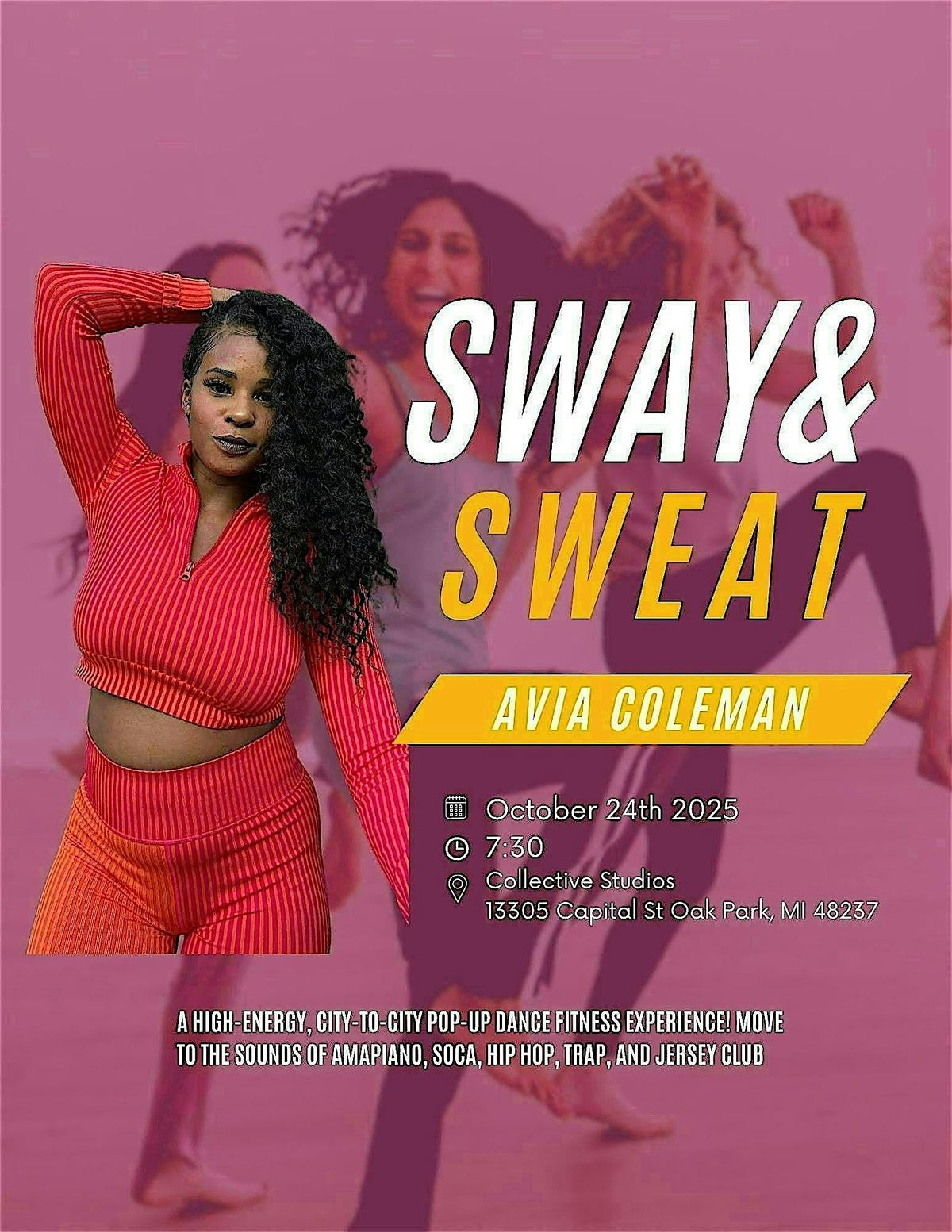 Sway & Sweat: After Dark - A Halloween Dance Pop-Up Experience