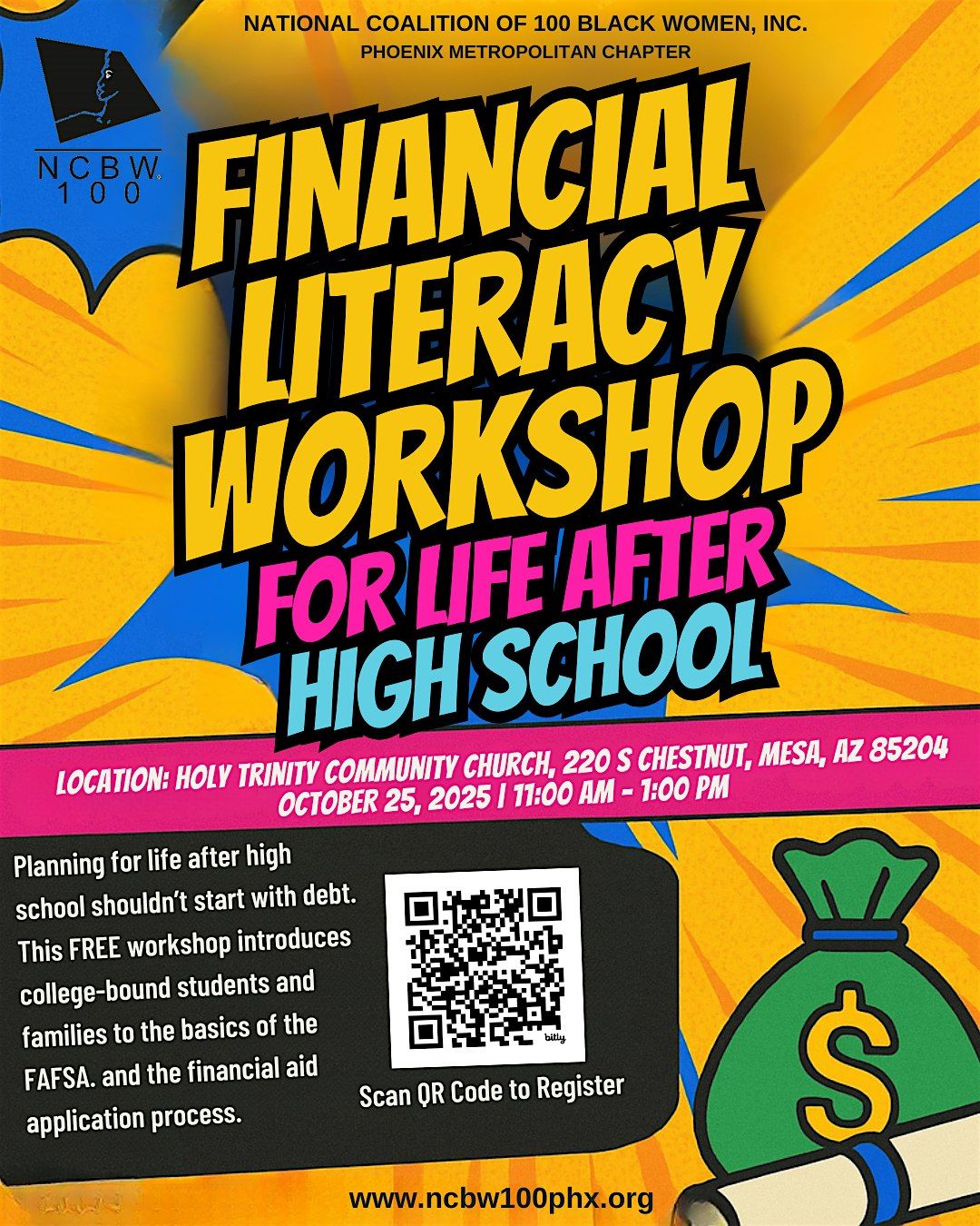 Financial Literacy Workshop for Life After High School