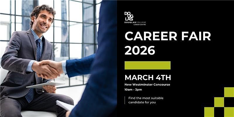 Douglas College 2026 Career Fair