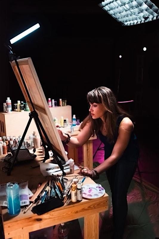 Paint and Sip at 1865 Club