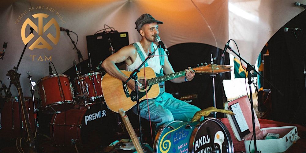 Andy Twyman: Boogie, Blues & Banter.  As Seen at Glastonbury \u2013 Now at TAM!