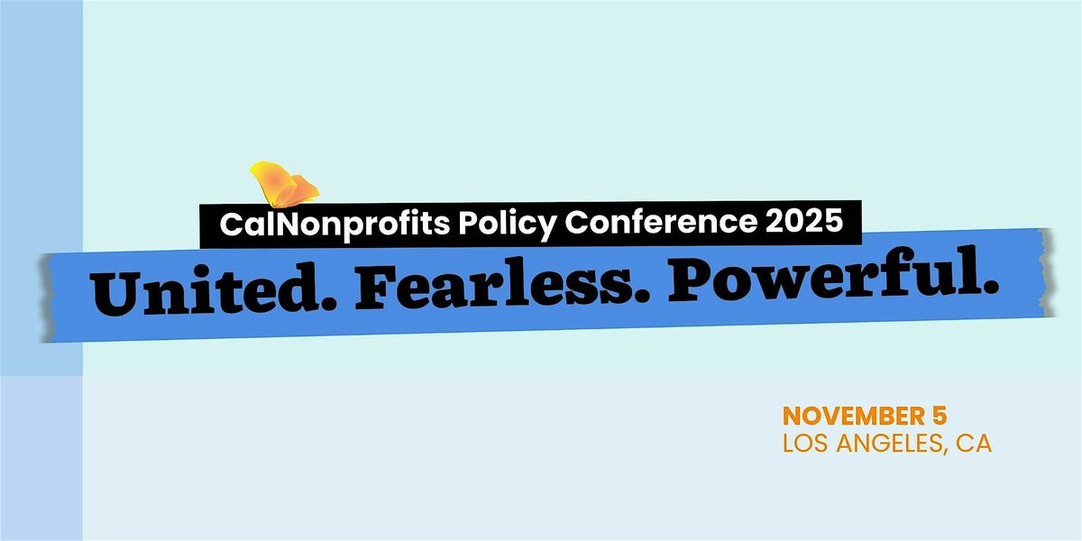 CalNonprofits 2025 Policy Conference