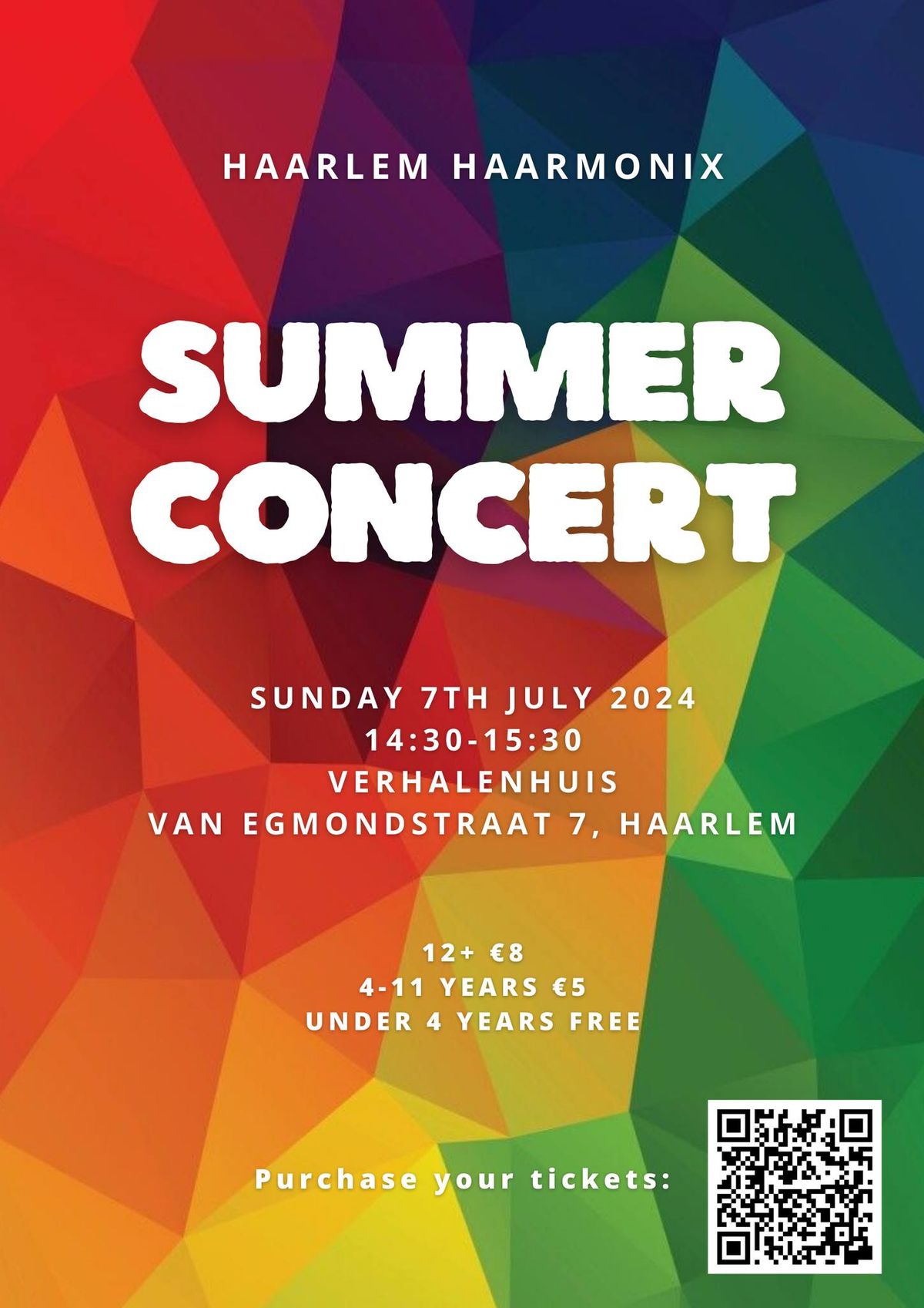 Haarlem Haarmonix Summer Concert