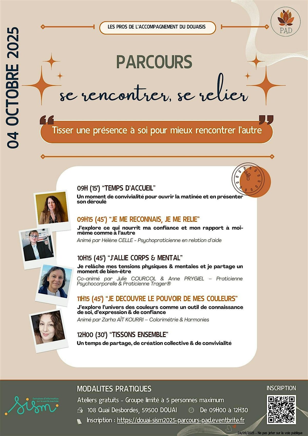 Parcours "se rencontrer, se relier" - SISM 2025