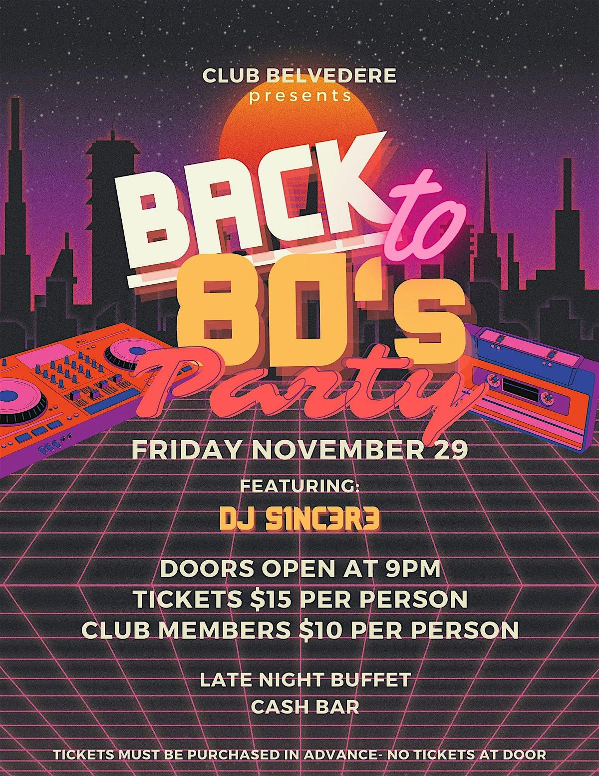 80's Dance Party