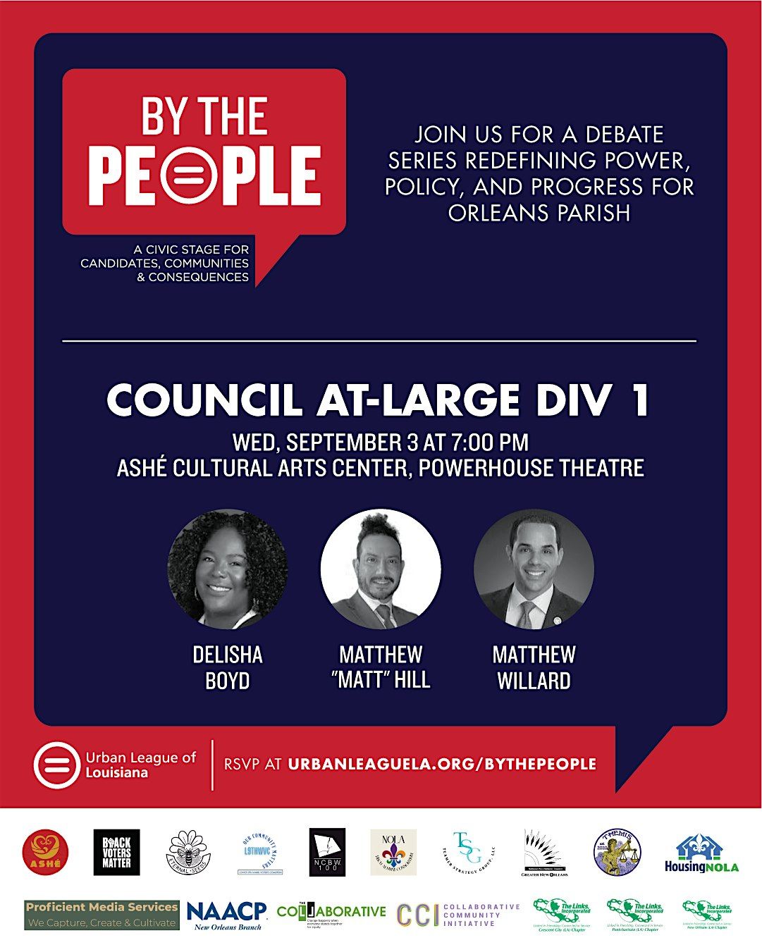 New Orleans City Council At-Large Division 1 Debate