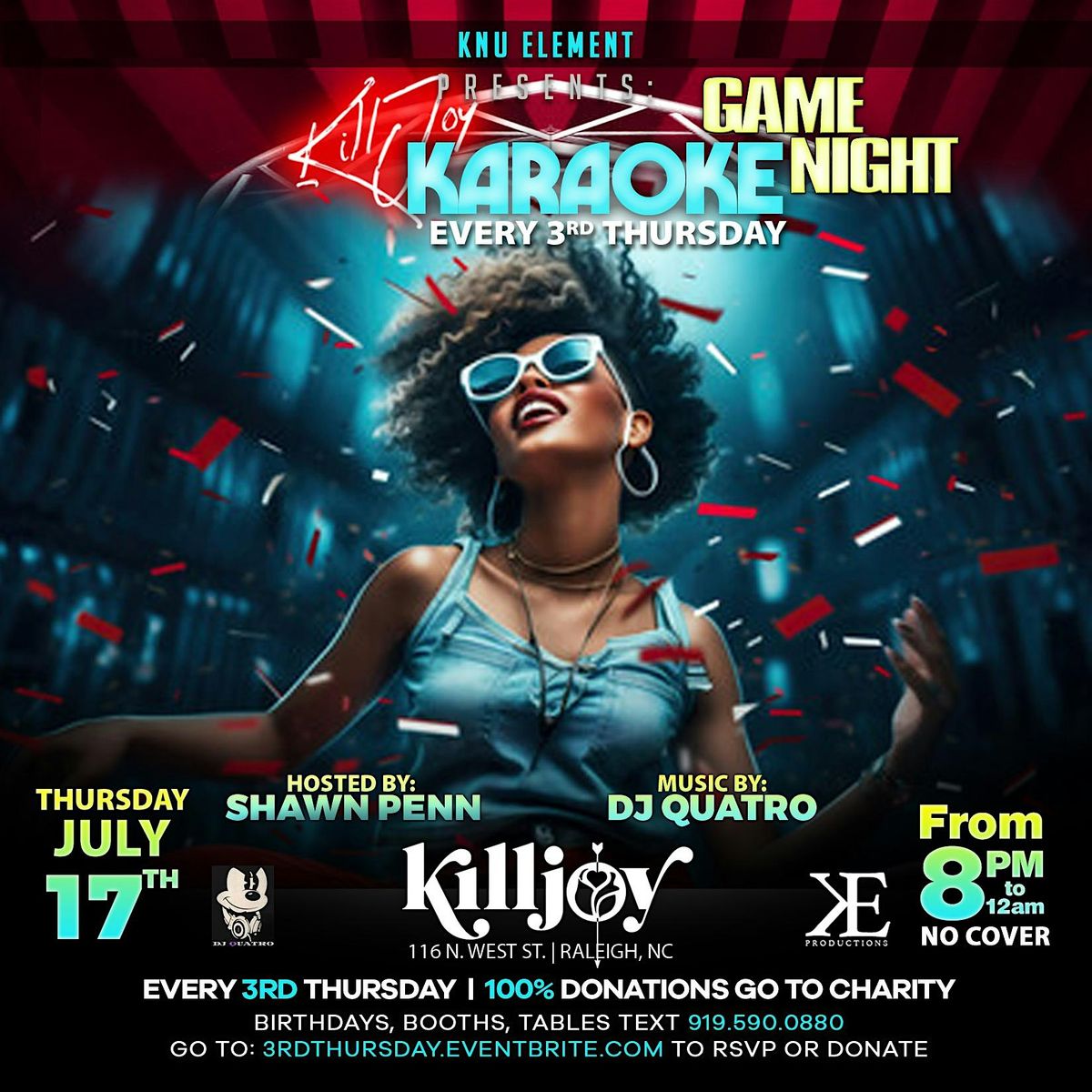 Karaoke 3rd Thursday's || NO COVER || 8pm-12am