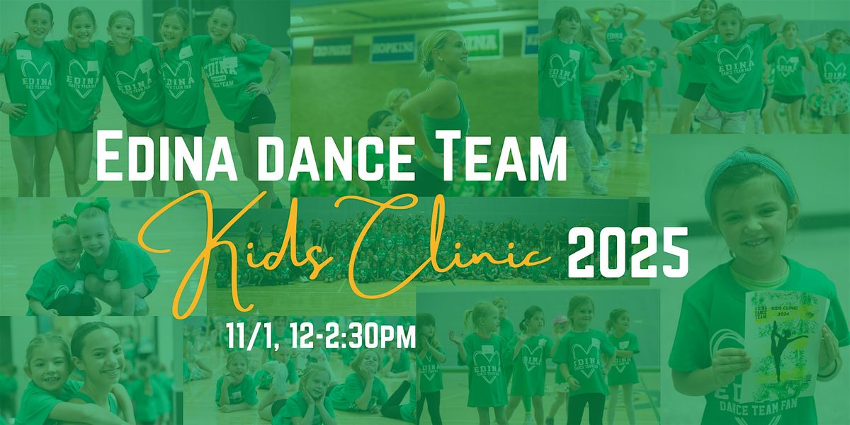 Edina Dance Team Kids Clinic 2025