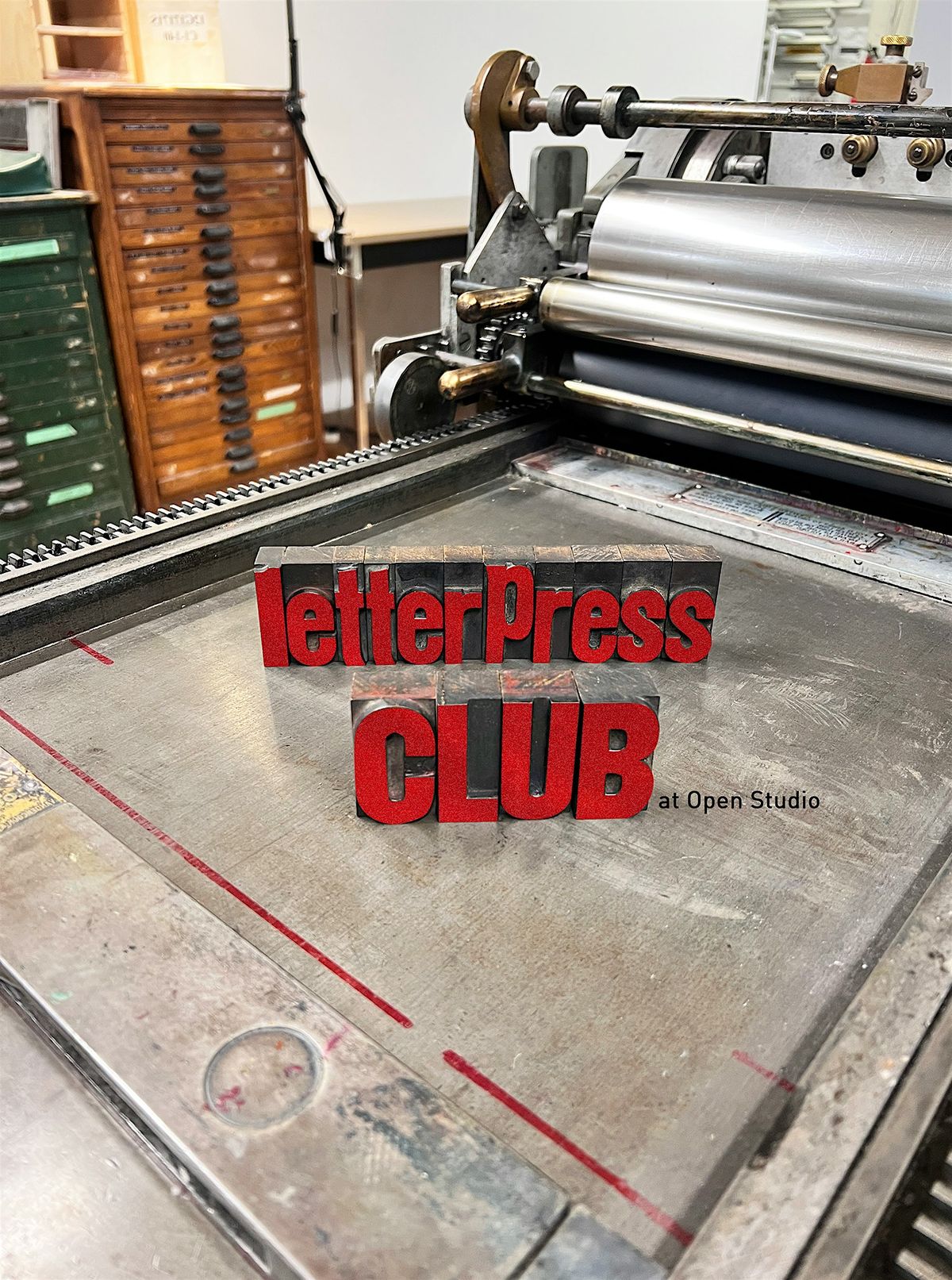 Letterpress Club at Open Studio